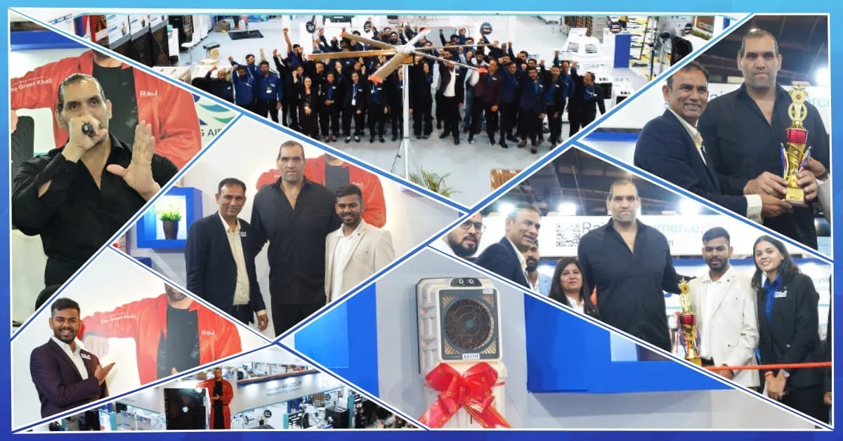 Celebrating the Grand Success of Raj Cooling Systems Pvt. Ltd. At Aakar Exhibition 2024