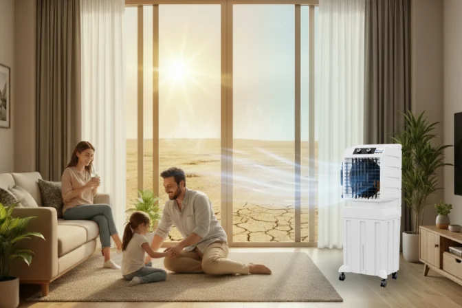 Why Air Coolers Are Perfect for Dry Climates: The Science Behind Evaporative Cooling