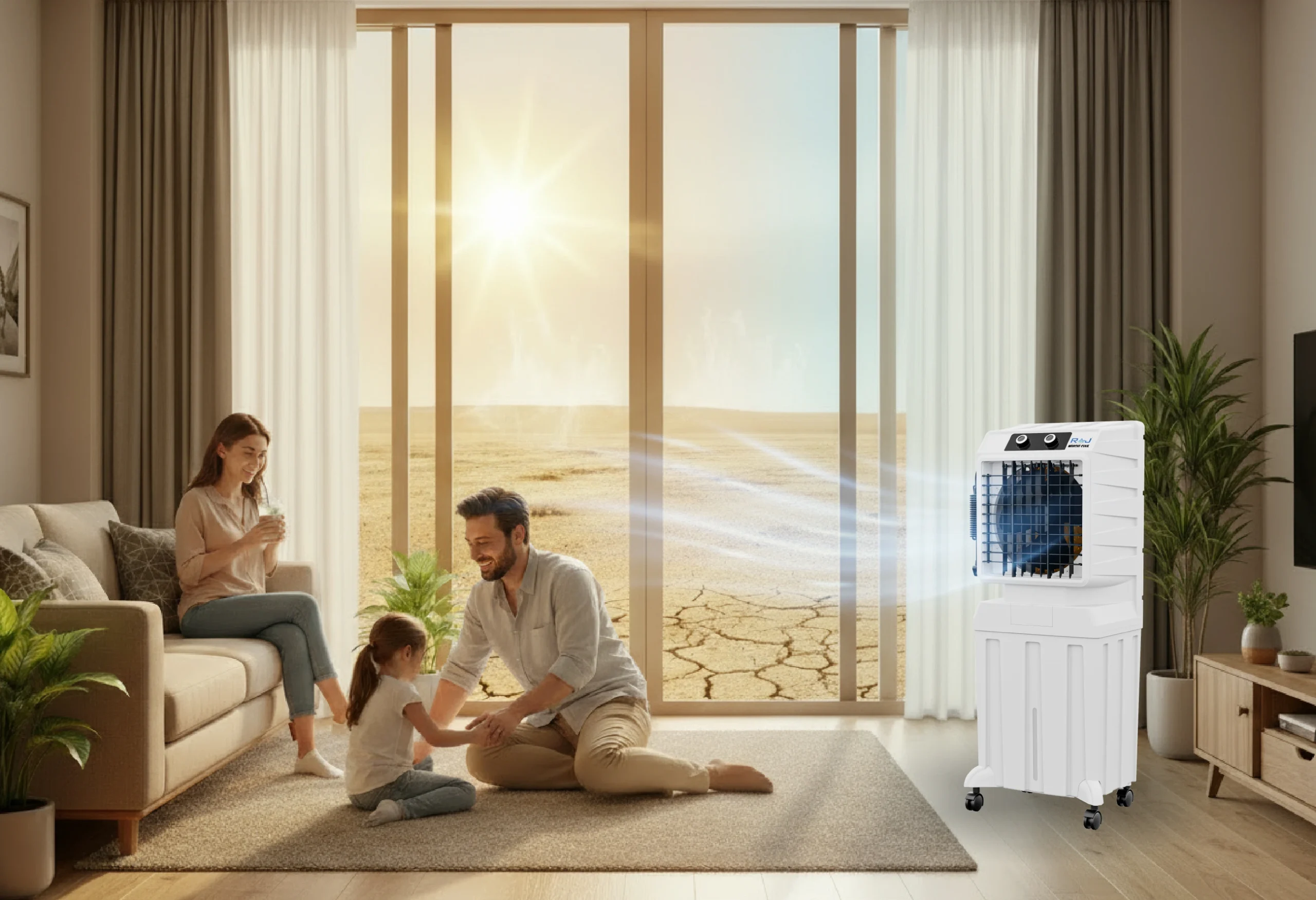 Why Air Coolers Are Perfect for Dry Climates: The Science Behind Evaporative Cooling