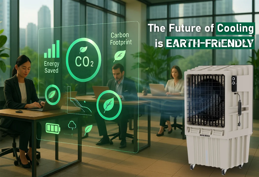 How Air Coolers Help Reduce Carbon Footprint in Offices