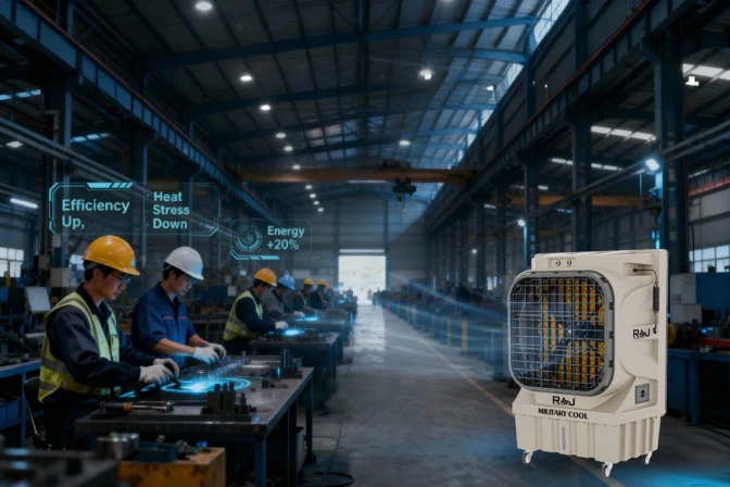 How Air Coolers Enhance Worker Productivity in Industrial Environments