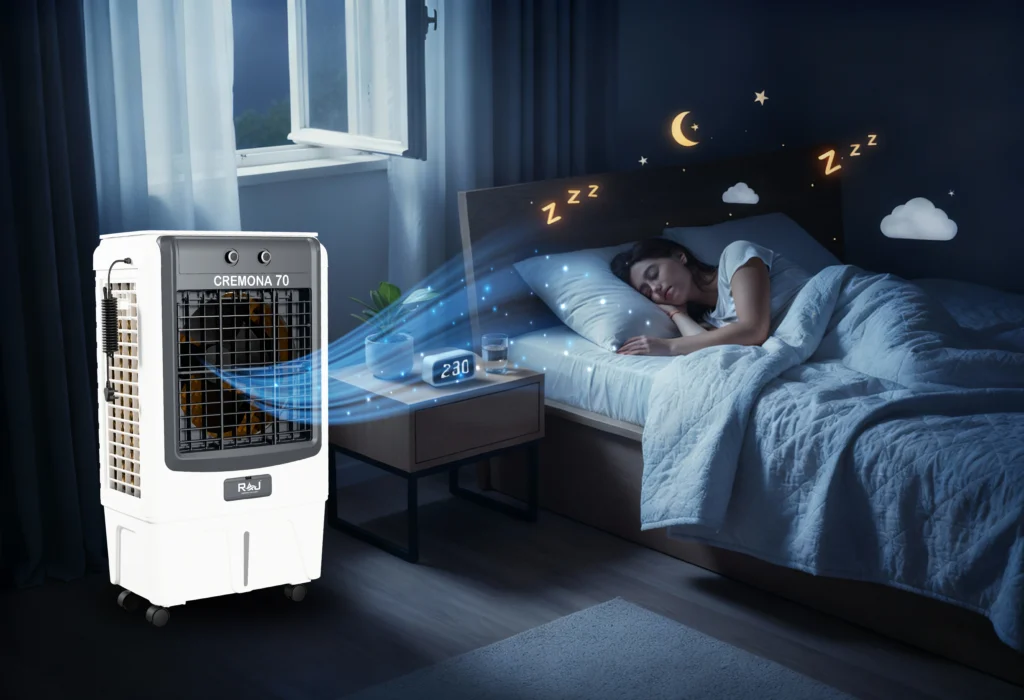 How Air Coolers Improve Sleep Quality and Comfort at Night