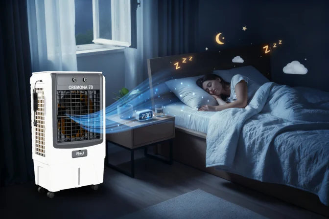 How Air Coolers Improve Sleep Quality and Comfort at Night