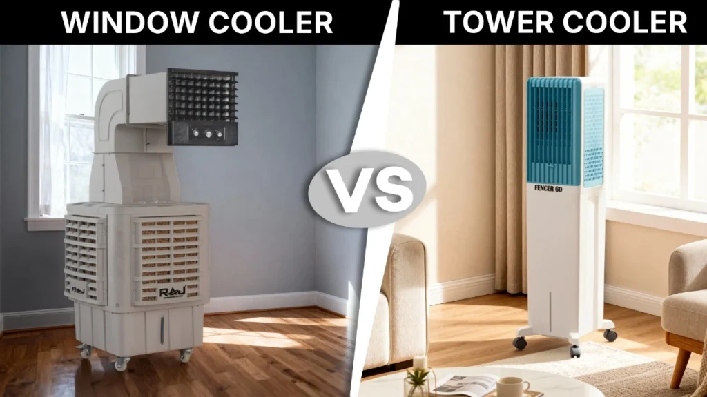 Difference Between Window Air Coolers and Tower Air Coolers