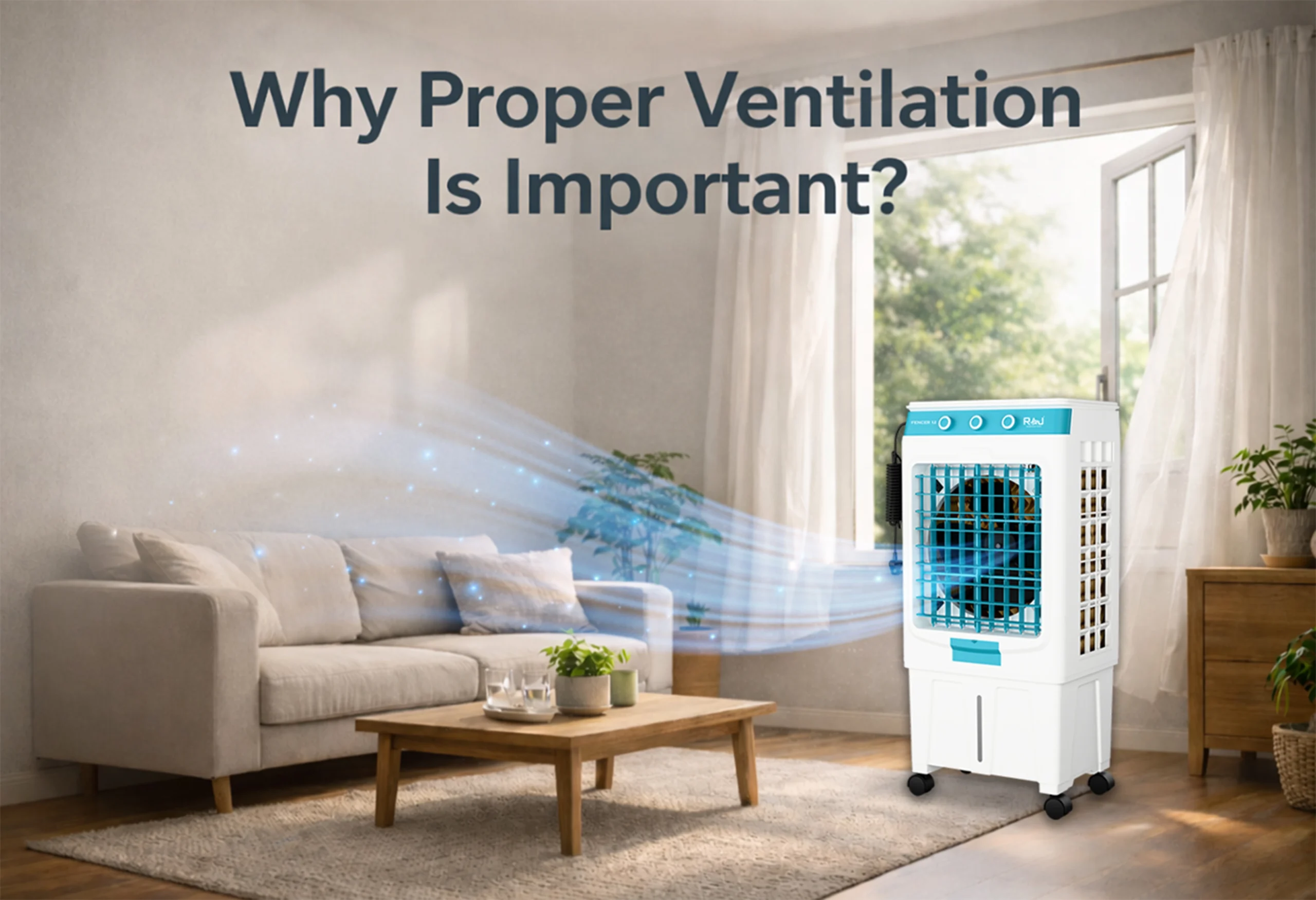 Why Proper Ventilation Is Important When Using Evaporative Air Coolers